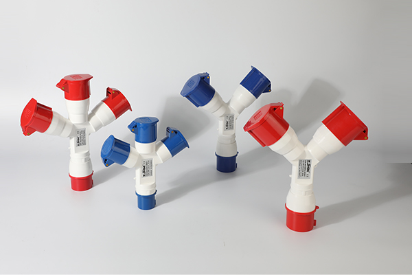 Industrial plug socket application route